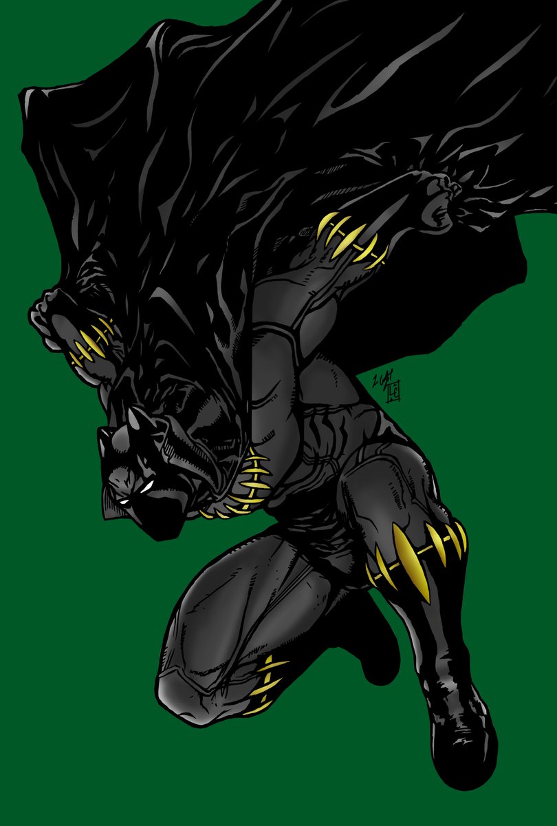 TheRealLeeCraft's tweet photo. #TodayIPainted #Marvel #BlackPanther #ComicsThatMadeMe #Comics #DigitalPainting #DigitalArt #Digital #Art #Avengers #Wakanda #WakandaForever https://t.co/StwX5UJOgL