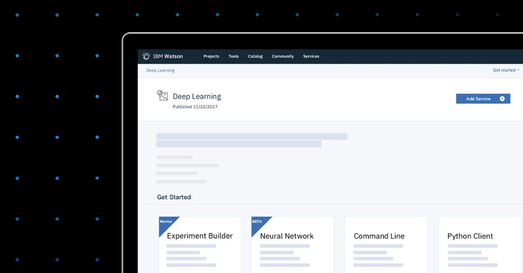 ibm cloud deep learning