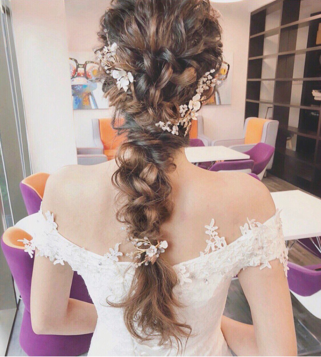 Hairmake 玉田智也 على تويتر 編み下ろしweddingスタイル 毛先や質感作りをナチュラルに作る事でルーズな質感がプラスされ オシャレな仕上がりに 呼ばれアレンジ オシャレ自由 オトナかわいい オトナ女子 結婚式ヘアアレンジ 花嫁ヘア 秋コーデ 大人