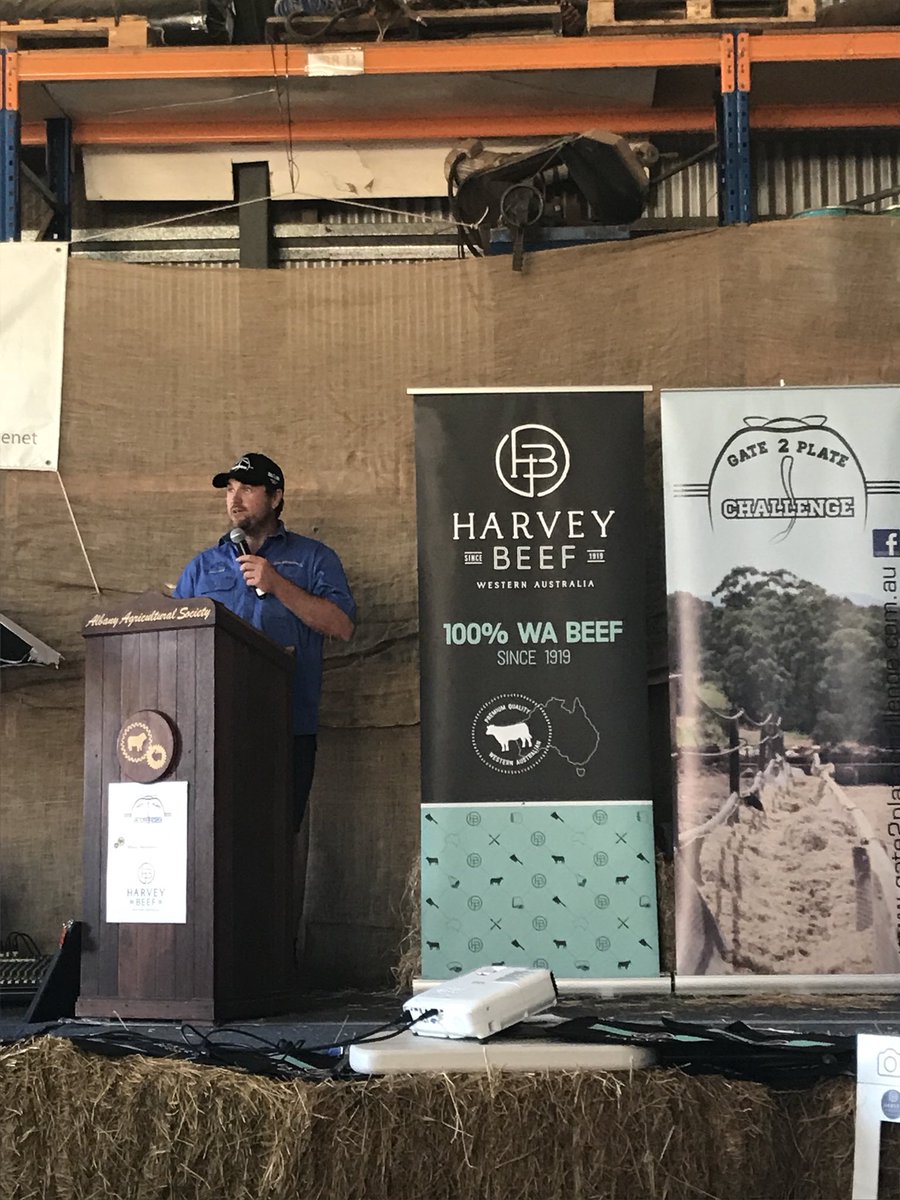 WA Lot Feeders Assoc (@walotfeeders) on Twitter photo Sandy Lyon from Willyung Farms outlining a great season the <a href="/HBG2PCHALLENGE/">Gate2PlateChallenge</a> cattle have had so far in the #FeedLot Sandy Lyon from Willyung Farms outlining a great season the <a href="/HBG2PCHALLENGE/">Gate2PlateChallenge</a> cattle have had so far in the #FeedLot