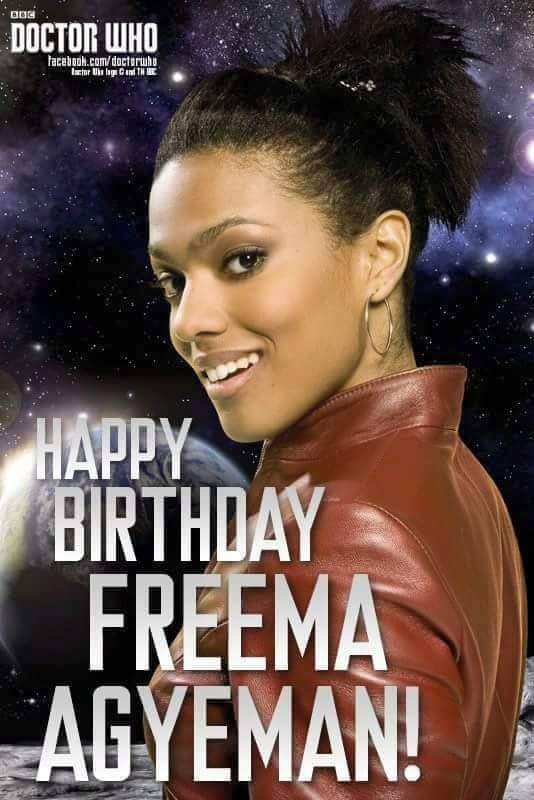 Happy Birthday Freema Agyeman 