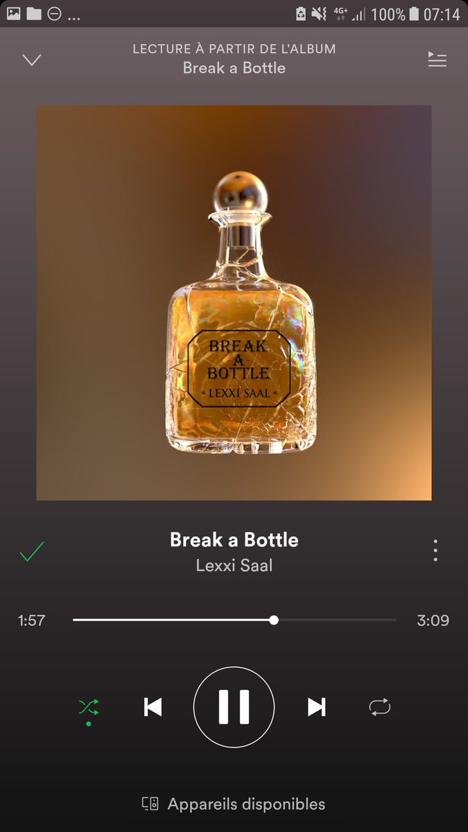 doherteles's tweet photo. @LexxiSaal's song is clearly a bop, I'm so proud of her. Go stream it guys!!!💛 #BreakABottle https://t.co/KdnpH1zULU