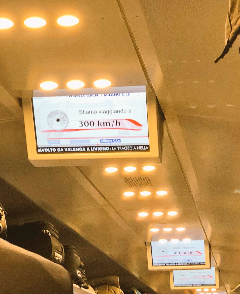 Massi__121's tweet image. 5:55am Ready to start... all’alba!🤦🏻‍♂️
🚄💨 Bologna ➡️ Milano 🚄💨
Speriamo non ci siano autovelox 🤣
🚄💨#300km/h🚄💨#ReallyFast #WorkInProgress #FiammeOro #SempreInViaggio #NonSiMollaMai