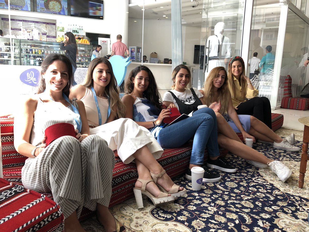 Initiative ladies at #ramadanishapenning session with @TwitterMENA