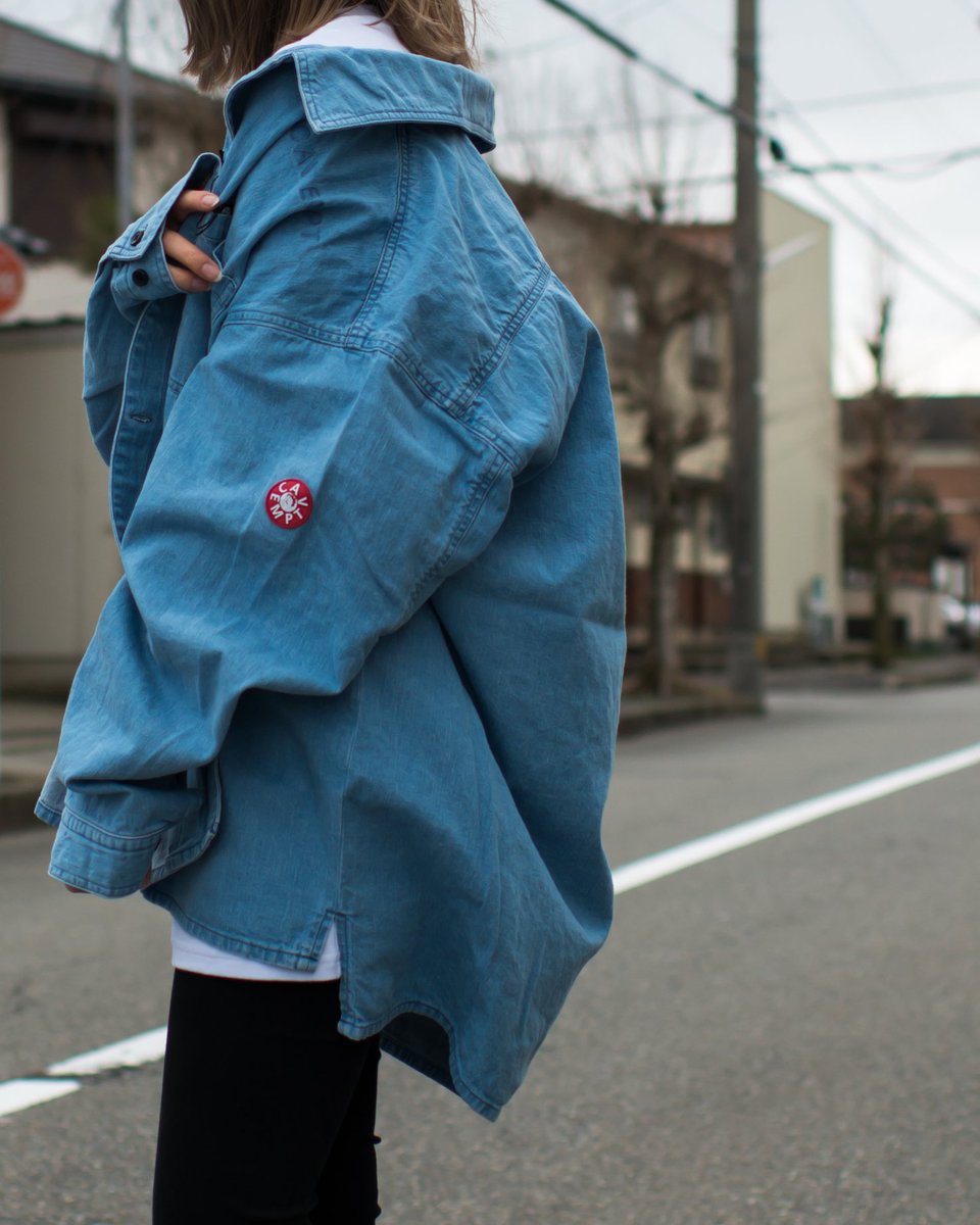 cav empt denim shirt