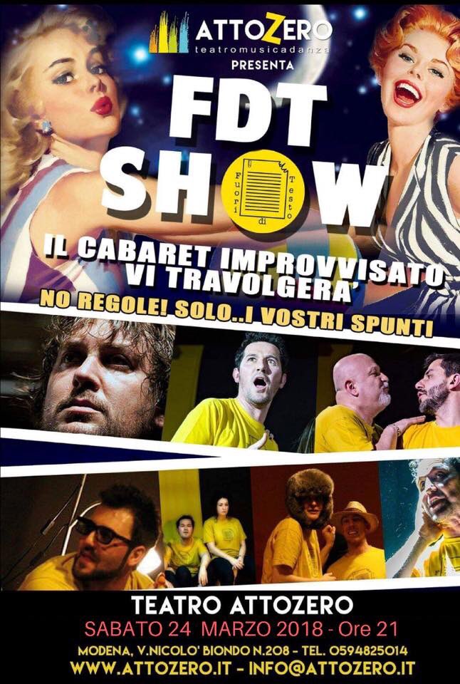 atto_zero's tweet image. #venerdì #sabato #domenica #tango #improvvisazione #comicità #fdtshow #danieleraco #zelig #attozero