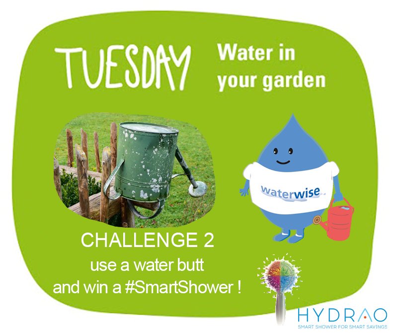 Hydrao_'s tweet photo. Help support #WaterSavingWeek2018
Get your chance to win @Hydrao_💦 #SmartShower Show your water butt and send best pics of you gardening at #WSWPhotoComp
📸 https://t.co/Y37y0QZzw8 #Environnement #Energy #Water https://t.co/3BgUxTL5SQ