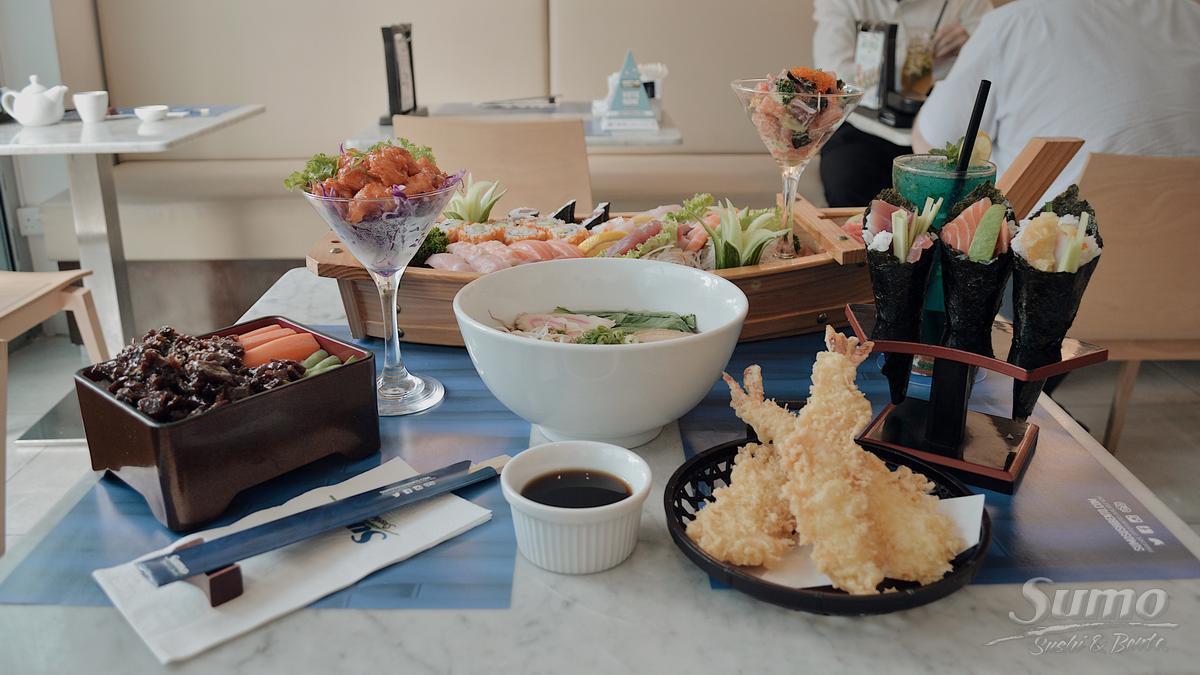 SumoSushiOman's tweet photo. A hearty feast only for you! https://t.co/nTj0e5X95J