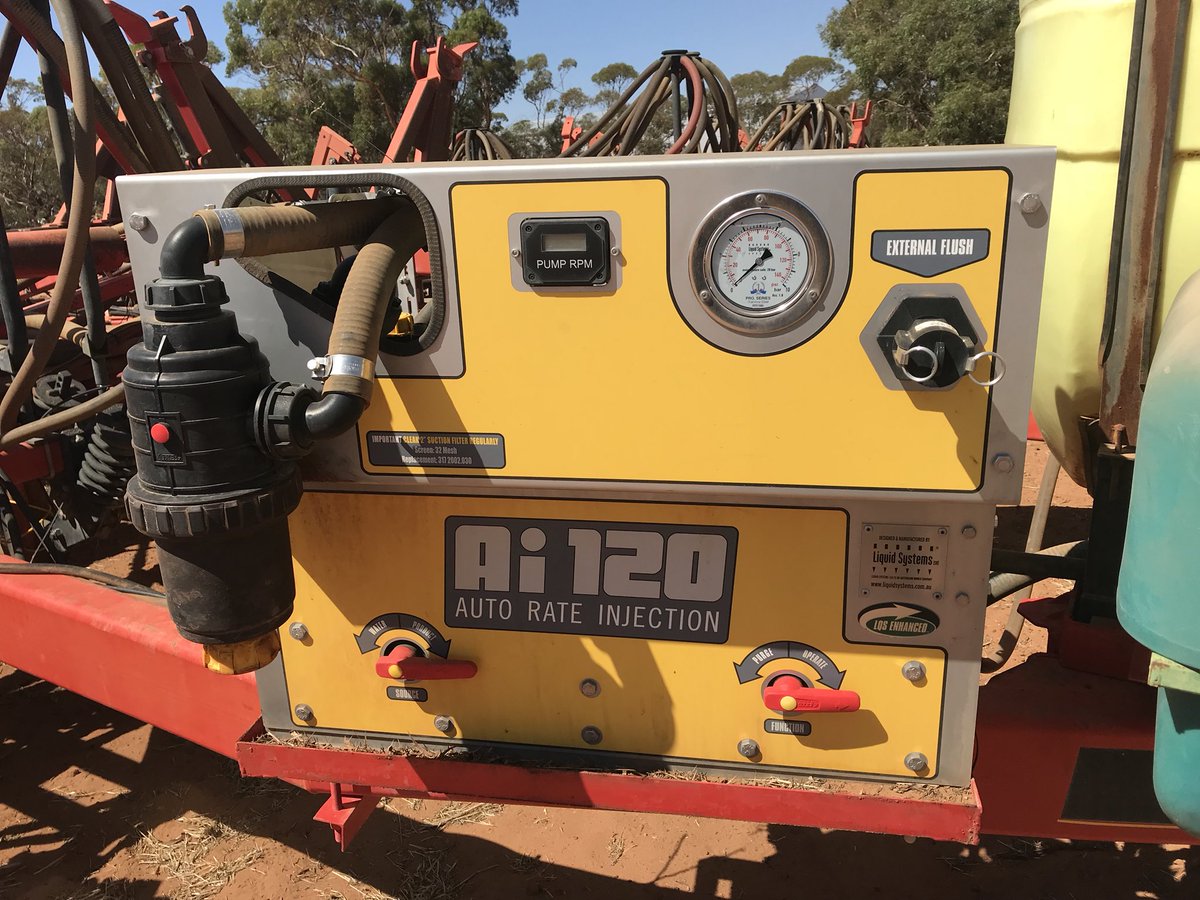 tonk_elec's tweet image. Another one ready for #Plant18 CAT Setup with @AgLeaderTech #InCommand1200 #SteerCommand #RTK &amp;amp; AgLeader’s #DirectCommand Liquid system running @LQSystems liquid injection system. @agleaderaus