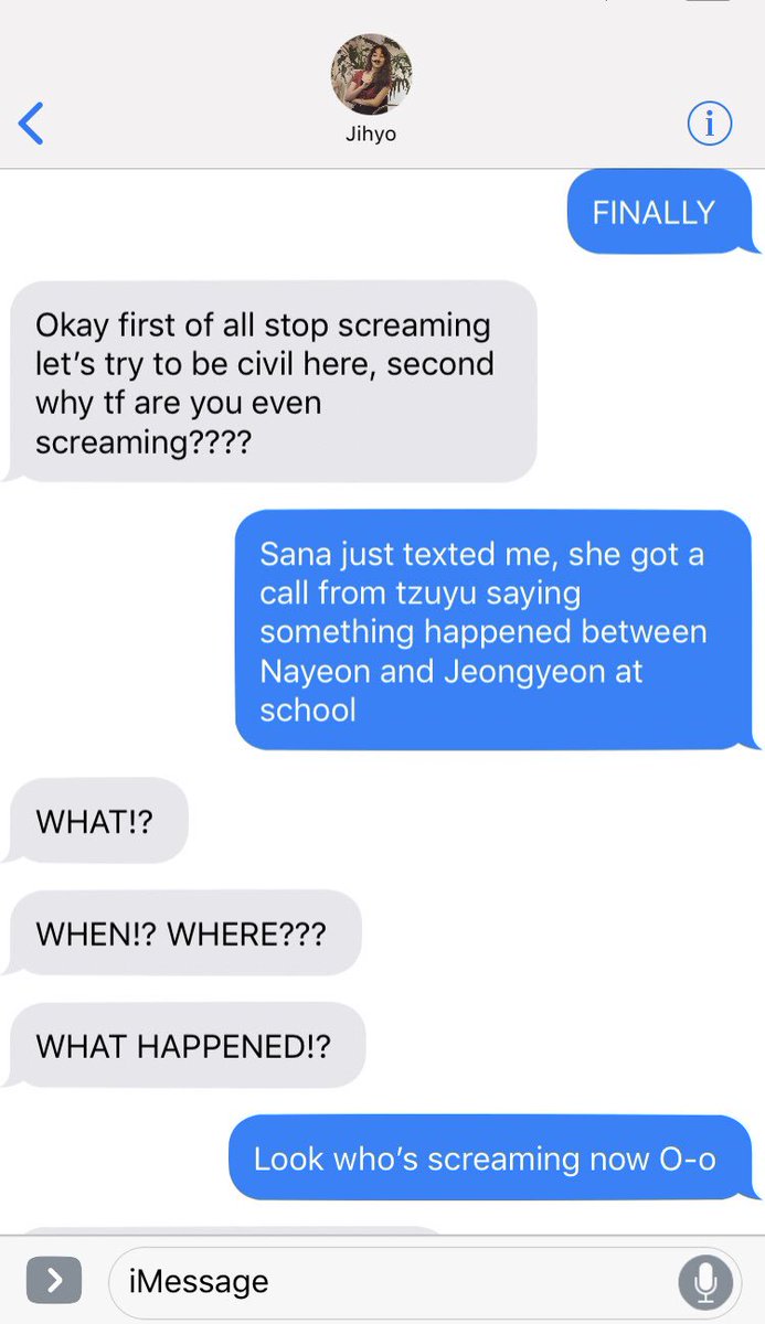 「ᴍᴏᴍᴏ ᴛᴇxᴛs ᴊɪʜʏᴏ」  “...𝙽𝚊𝚢𝚎𝚘𝚗 𝚠𝚊𝚜 𝚌𝚛𝚢𝚒𝚗𝚐”