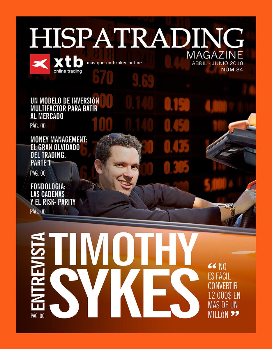 Hispatrading's tweet photo. Preparando el próximo número de Abril @Hispatrading con un invitado especial: Entrevista a @timothysykes el maestro del #trading con #Pennystocks Suscríbete gratis en https://t.co/psqnylEY7r si quieres aprender lo último en #bolsa #StockMarket #forex #cfdstrading #cfds #scalping https://t.co/txQM4aEHwH