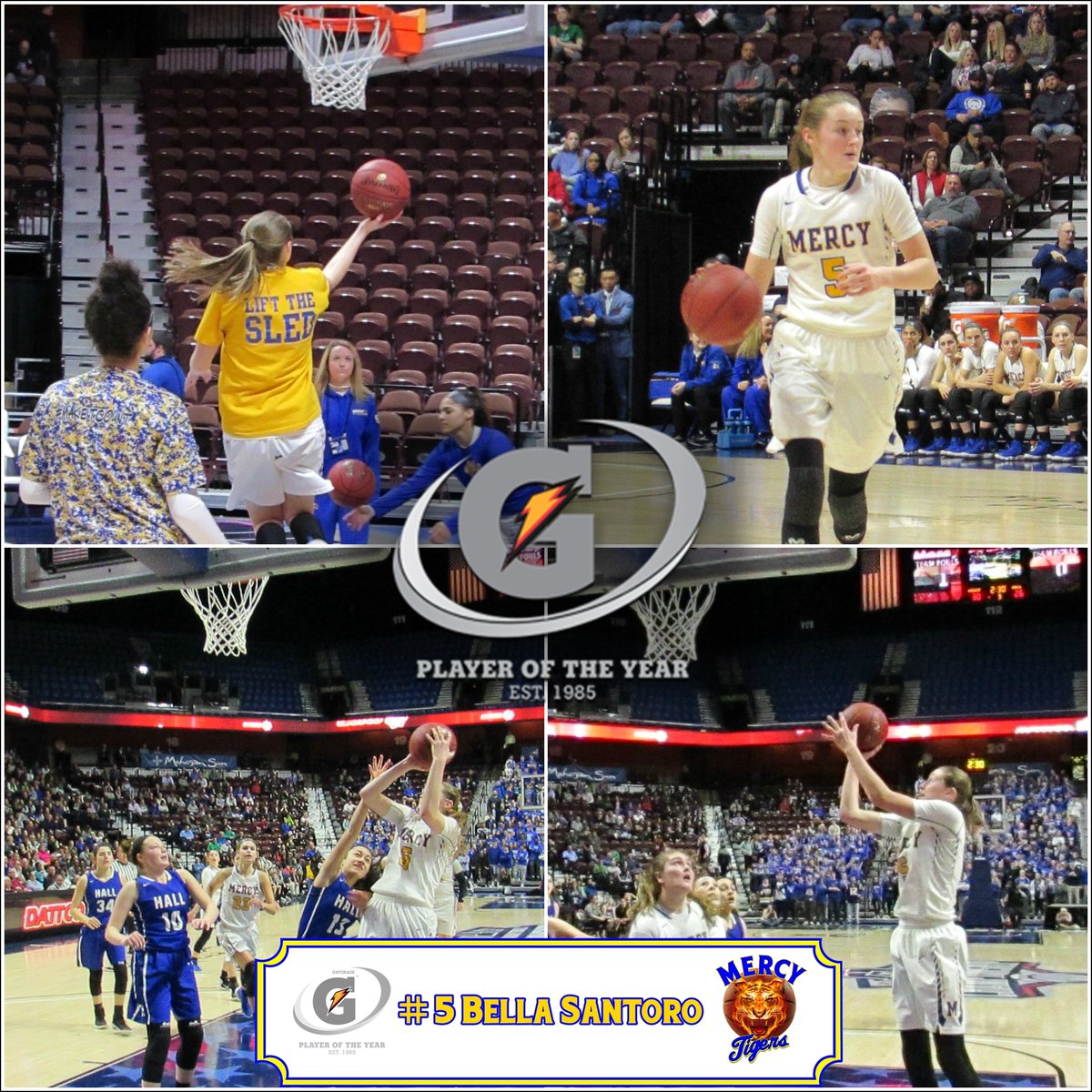 WCNXGraphicsGuy's tweet photo. The @WCNXRadio Family, and myself would like to congratulate Mercy Tiger's own, Bella Santoro on achieving Gatorade Player of the Year, and her many other successes in sports an academics. @MercyTigers @MercyMiddletown @mercywbb_ https://t.co/aZvCTBKrNH