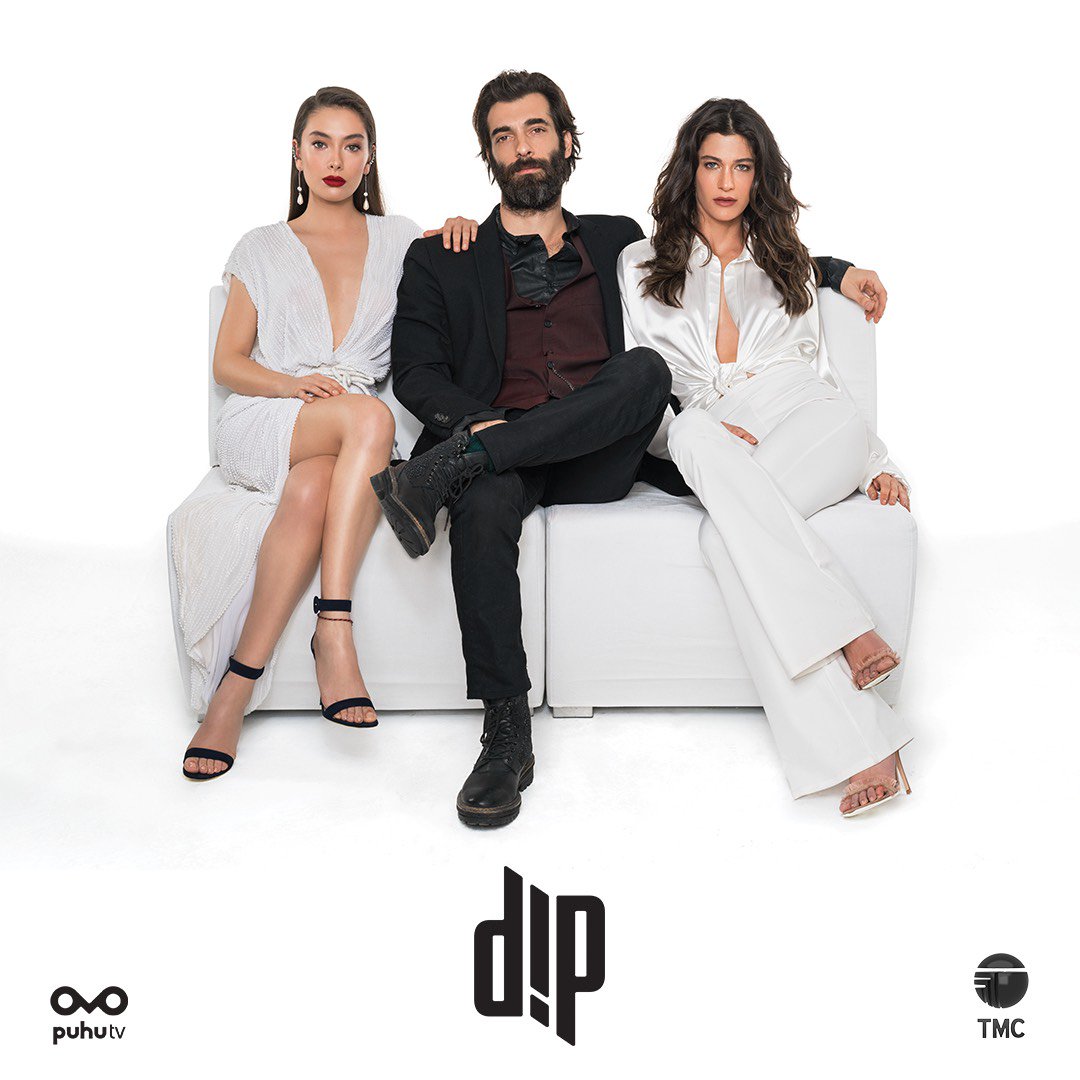 puhutv's tweet photo. Başrollerini İlker Kaleli, Neslihan Atagül ve Berrak Tüzünataç'ın paylaştığı "Dip" dizisi 30 Mart'ta puhutv'de başlıyor! #dipdizisi #puhutv @tmcfilm @dipdizisi @ilkerkaleli @neslihanatagul @berraktzntc https://t.co/8yBnQZOz9Q