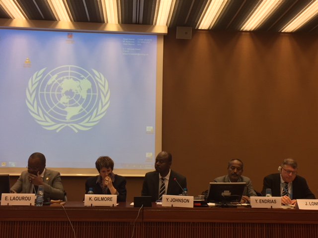 SLMissionGeneva's tweet photo. The African Union holds a side event on the "International day for the commemoration of the remembrance of the victims of transatlantic slave trade". Ambassador Stevens will make closing remarks at this important event. https://t.co/53jtp1czjM