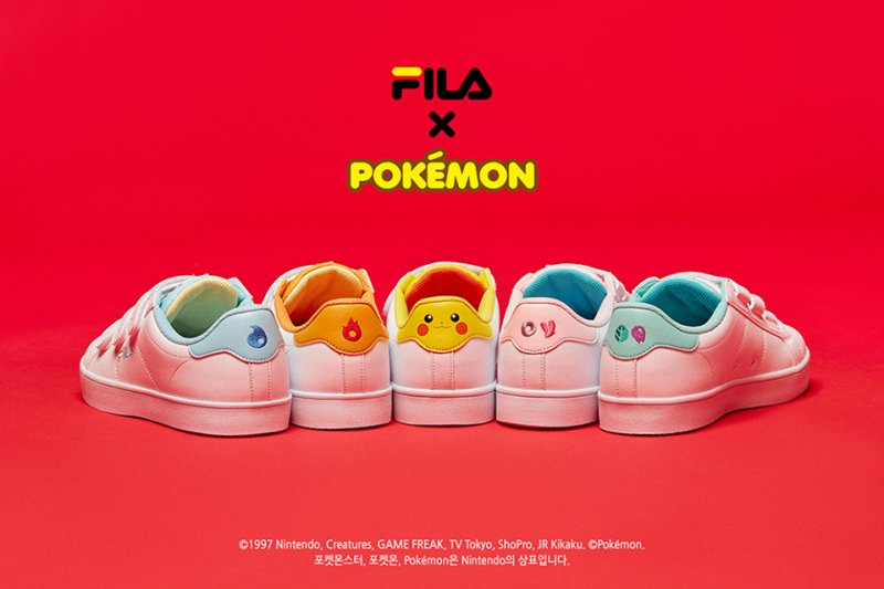 Kotaku's tweet photo. Pokemon Fila sneakers look tasteful: https://t.co/xUx1kdkufn https://t.co/JR3Q1JDVgQ