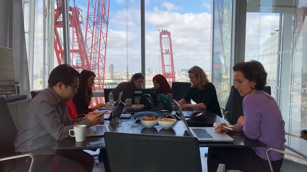 interview_js's tweet image. We’ve invited a bunch of storytellers to help us test the alpha version of our Story Composer. So here they are, working very hard on their very first #InterviewJS pieces.