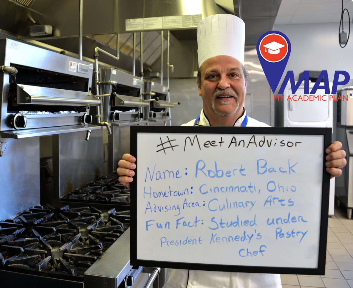 cccti's tweet photo. It's time to #MeetAnAdvisor. Today we're featuring Culinary Arts Instructor Robert Back, who directs the Watauga Campus Culinary Arts program in Boone. Registration for the Fall Semester begins next week and advisors are waiting to hear from you. https://t.co/nlT3TAIrDb https://t.co/nGWMGUY9bi