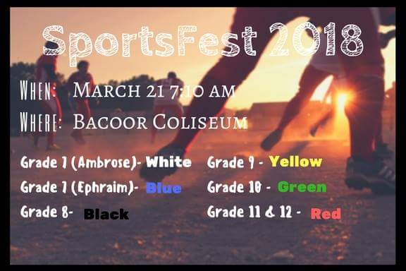 MTS_SC1819's tweet photo. Are you ready Povedans?

We know you’ve been looking forward for this year’s Sportsfest 😉
Don’t forget to bring your extra shirts, towels, and the assigned shirt color. 

Let us all give our best tomorrow &amp; make it fun and a memorable sportsfest together. See u there Povedans 💚 https://t.co/3iyAl91zRX