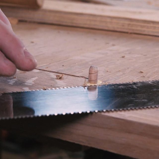 WoodWorkLife's tweet image. Just trimming the draw bore pegs...I could either wait for the glue to dry or...have to clean by Ryan’s after every single one(it’s just a cheap one🤨) ...doh #woodworking #japanesetools ift.tt/2FTkrZ9