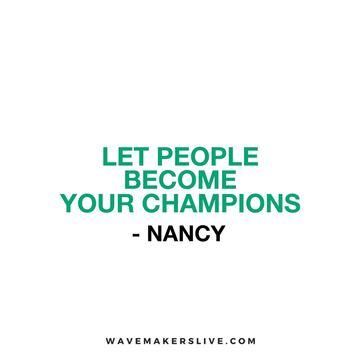 wavemakerslive's tweet photo. See the organisations you want to work with as a network of individuals, and let those people become your champions. Sounds advice from @NancAdimora this weekend #PowerCircle https://t.co/B1C9VlyER0
