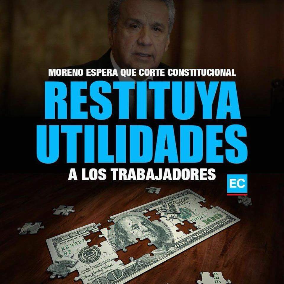 Trabajador ecuatoriano! Te invitamos al plantón para defender tus derechos labores. 
Miércoles 7:30am en la Corte Constitucional. #NoAlTechoEnUtilidades #Causa095IN2015 <a href="/CorteConstEcu/">Corte Constitucional</a> <a href="/Lenin/">Lenín Moreno</a>