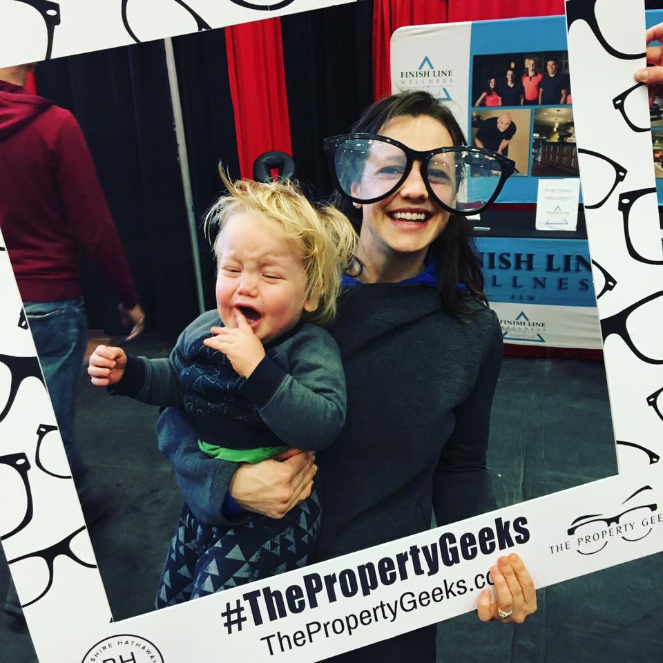 PropertyGeeks's tweet photo. Congratulations to Marit Lindquist! Your photo was chosen as the winner in our Tag the Geeks contest from the Lakeville Home Expo. Many of our geeks are parents &amp; can relate to your #35lbsofFury! Come on down to the office &amp; grab your prize! #LakevilleMN #BHHS #ThePropertyGeeks https://t.co/hZGSdh4vJi