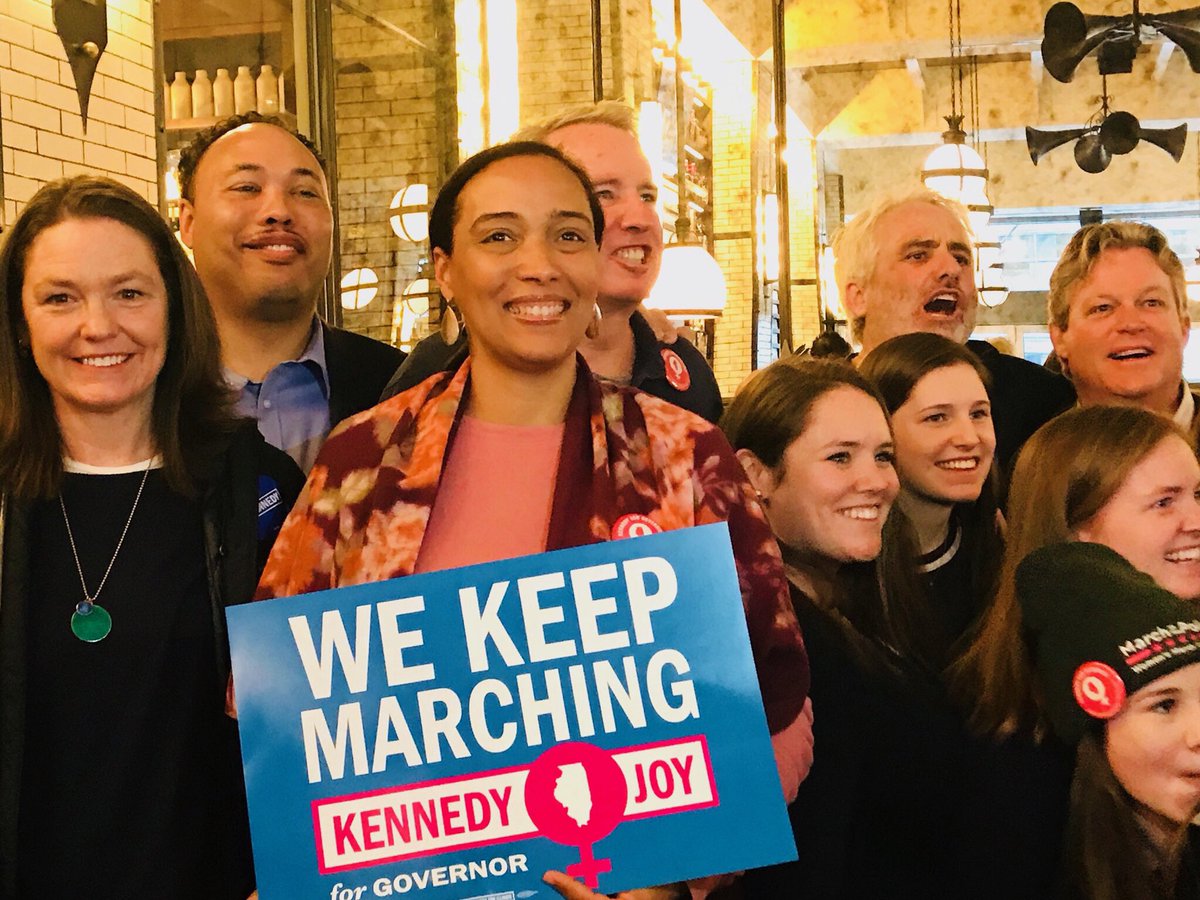FalonaJoy's tweet photo. Today is the day!  @Ra_Joy and @KennedyforIL are the leaders that we need to restore integrity to the office of Governor. Punch 2 today! https://t.co/jjueJdaEtl