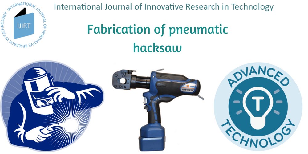 IJIRT_Journal's tweet image. The goal of this work is to #computerize the regular power #hacksaw machine so as to accomplish high profitability of work pieces than the #power #hacksaw machine utilizing #pneumatic power. 
ijirt.org/Article?manusc…