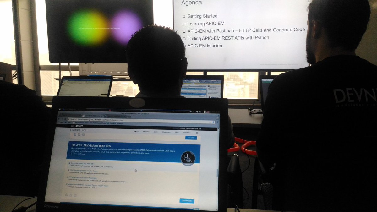 rar_21's tweet image. Day 2 - Starting with #APICem #DevNetExpress #programmability #python #CiscoChampion #NetDevOps @CiscoDoBrasil @correaflavio @ricardo_vallino @CiscoChampion