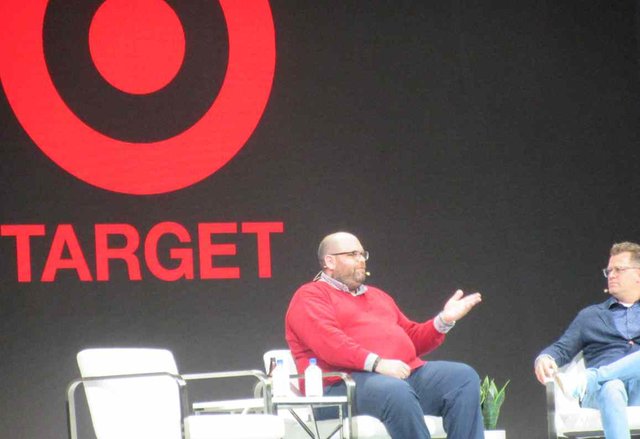 bmpgene's tweet photo. "We went through this situation where we were constantly searching for a needle in a haystack, to now having this great, big pile of needles." - @benfromminn| @Target #DP18 https://t.co/MgfylrDCwf https://t.co/Yv3BdCUyJZ