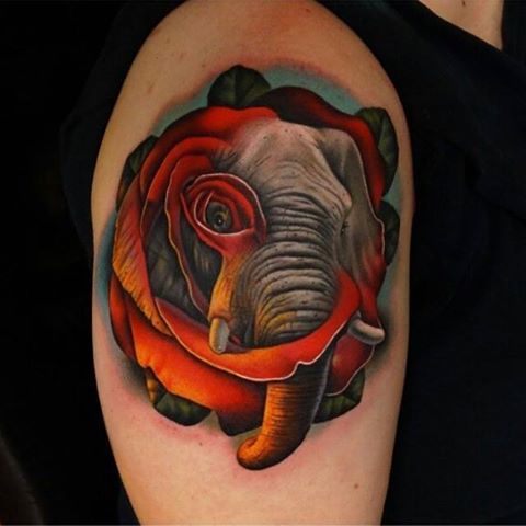 PerfectTat2's tweet photo. Tattoo by Andres Acosta. https://t.co/p0WZOuoJ4D