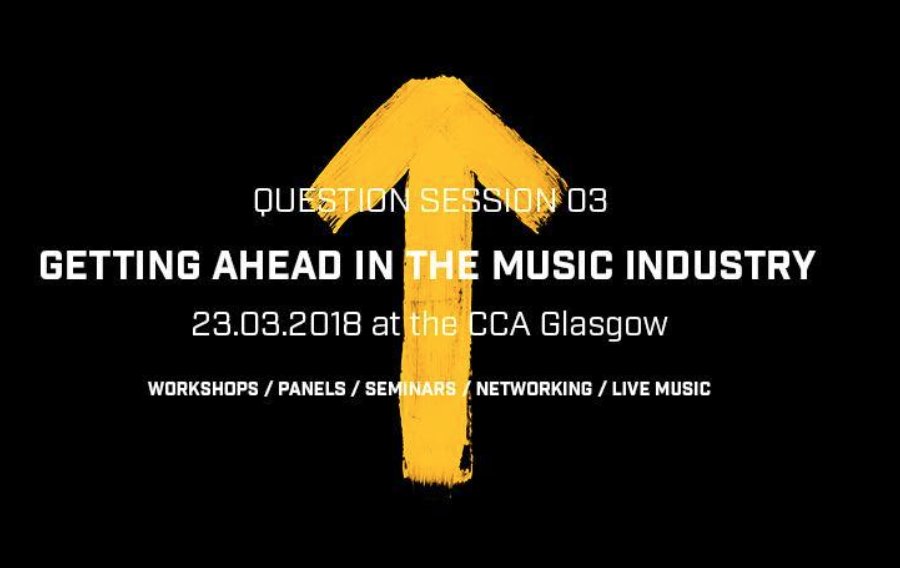 This FRIDAY 23 March at <a href="/CCA_Glasgow/">CCA</a> FREE music day w/ Workshops, Live Music, Networking for <a href="/QuestionSession/">QuestionSession</a> supported by <a href="/becomeonemusic/">Become One</a> <a href="/NCLanarkshire/">New College Lanarkshire</a> <a href="/Ableton/">Ableton</a> &amp; CCA feat. <a href="/BBCRadioScot/">BBC Radio Scotland</a> <a href="/tenementtv/">TENEMENT TV</a> <a href="/WeAreTheMU/">Musicians' Union</a> @HelpMusiciansUK <a href="/CreativeScots/">Creative Scotland</a> +more see questionsession.co.uk/schedule