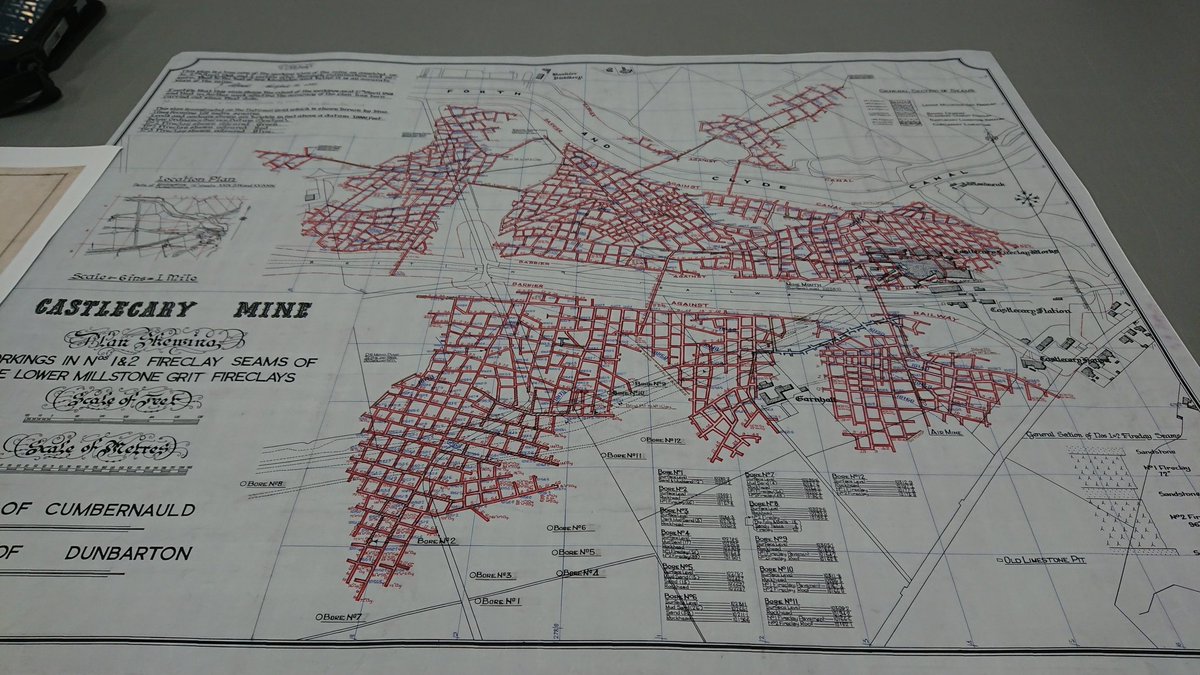 Great insight tour with <a href="/BritGeoSurvey/">British Geological Survey</a> today. Louis was great and so enthusiastic. One of his maps was of our yard! Learning is fun. #geologyrocks