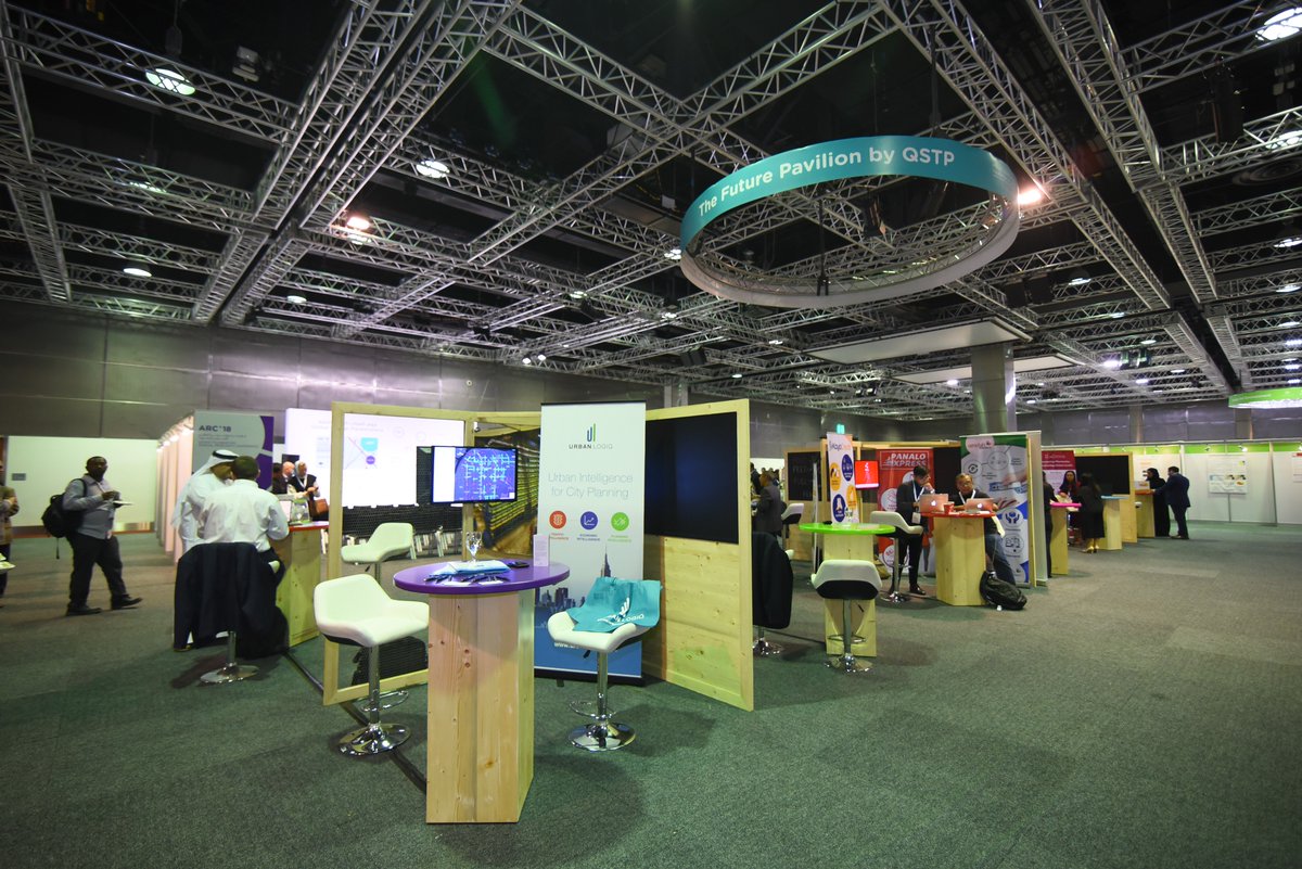 Startups from all over the world are also here at #QFARC2018 to pitch their ideas to the public! Hear about some of the fascinating ideas these companies have, right here at the conference! #QatarFoundation #QFresearch