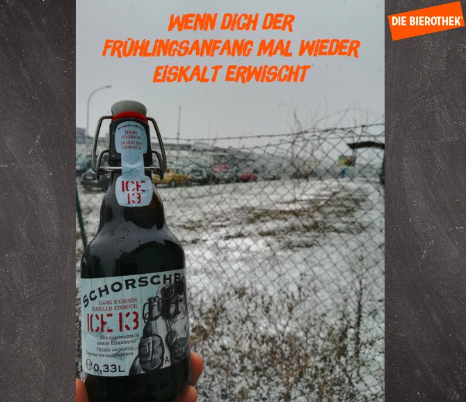 DieBierothek's tweet photo. Wenn dich der Frühlingsanfang wieder eiskalt erwischt.

Bierothek® Online-Shop => https://t.co/Gg70BiSbwv
Schorschbräu Schorschbock Ice 13 => https://t.co/s4AwNvXfdp

#winterwonderland #beer #bier #craftbeer #craftbeerlover #craftbeerporn #cerveza #Frühlingsanfang #bierothek https://t.co/31eXZJIfuy
