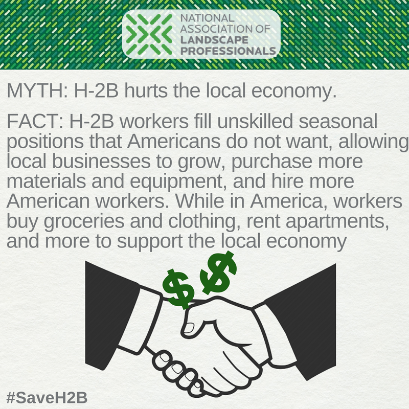 Fact #5.  Seasonal businesses r the fuel to our nation’s economy &amp; H-2B is the lifeblood of the seasonal workforce.  H-2B has tremendous downstream economic impact. Results in business expansion, equipment purchases, and hiring of more full time American workers. #saveH2B