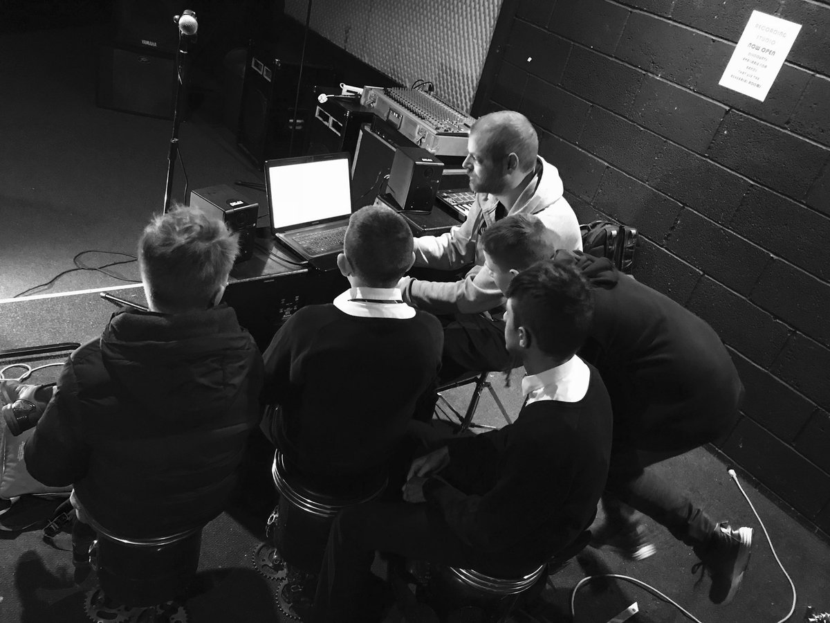 mr_drennan's tweet photo. @norhamhigh Year 7 getting musically creative again thanks to @notesstudios and Phoenix Detached Youth Project! https://t.co/56QlyogXMP
