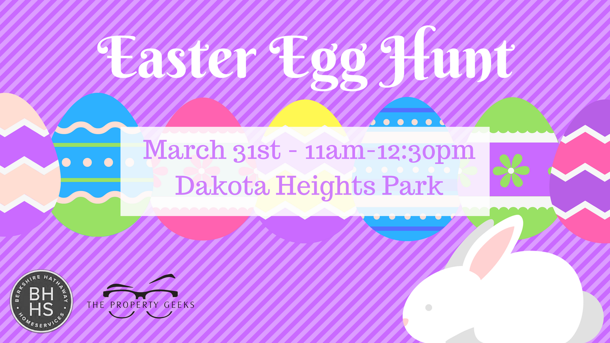 PropertyGeeks's tweet photo. 🐰#EasterEggHunt in #Lakeville! Thousands of eggs &amp; pics with the Easter Bunny! https://t.co/cb2kqJ2v1L https://t.co/VKzYBVnRDJ