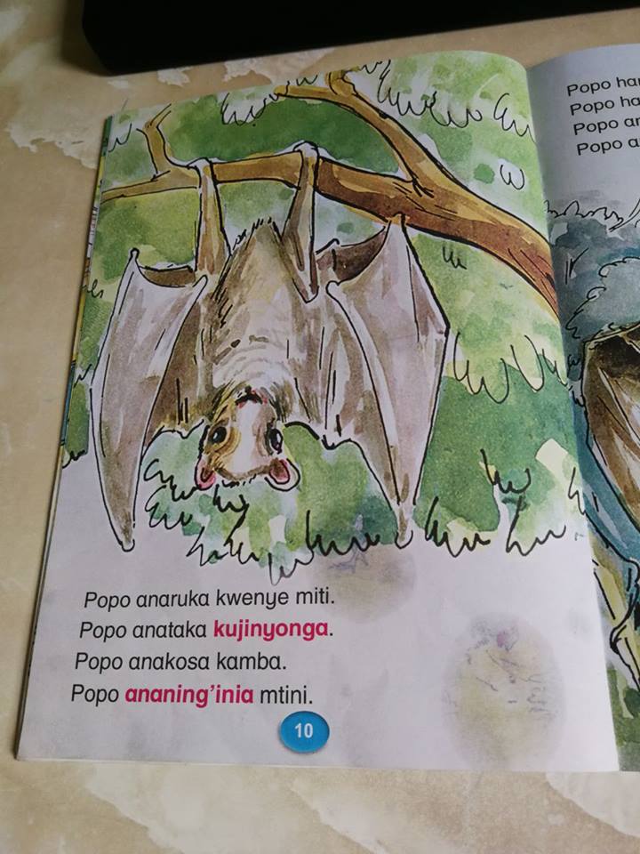 DialADiaperKE's tweet photo. Please be careful with what you let your child read. This is from a Kenyan Moran Publisher book. Seemingly innocent but with a very twisted message on suicide. This is a 1b book for beginners sadly with no clear moral message at the end. #BanThisBook https://t.co/v2hMWW4Kqt