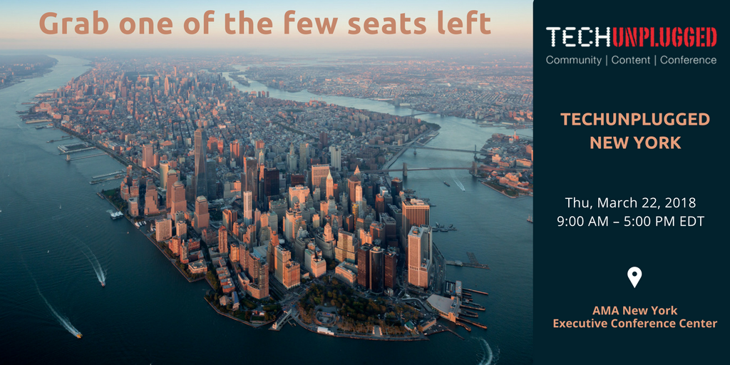 techmeetupsNYSA's tweet photo. It's almost here! @tech_unplugged  conference is about to start - this Thursday, #NYC! It's your last chance to enter the awesome world of tech networking! More info here: https://t.co/i9FGeEiWOg https://t.co/UTk1ccNx2b