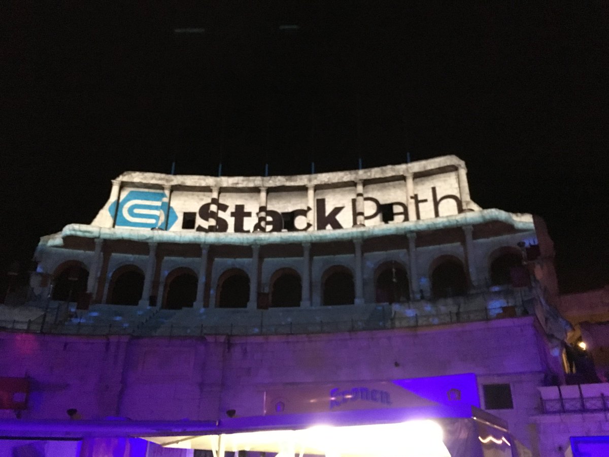 ArtoftheMessage's tweet photo. At @ 2018 @StackPath was everywhere, captivating the best real estate at the conference. This is how to get #attention at a #Cloud and #Hosting event. Nice job guys!
@lance.crosby https://t.co/o41Ffbjrnm