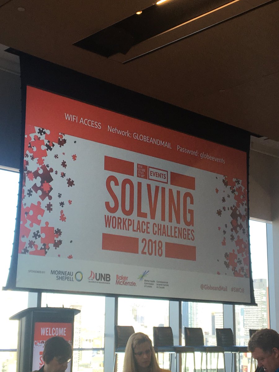 lporthouse's tweet photo. At the Globe and Mail Solving Workplace Challenges, where they’ll be celebrating the winners of the 2018 Employee Recommended Workplace awards @Triovest #triovest @globeandmail #SWC18. https://t.co/ZFSLMXvz49