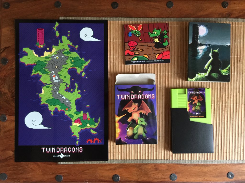 HFSplay's tweet photo. Twin Dragons le nouveau jeu de @Broke_Studio pour NES présenté lors du #HFS3 est désormais disponible.
On se souvient qu'il avait clôturé son financement participatif durant les finales du #HADO.
Il sera jouable dans sa version fini lors du #HFS4 sur leur stand. https://t.co/nF2GEsWYbK