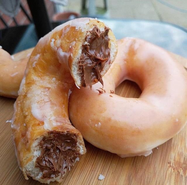 Nutella filled Krispy Kreme, where do I sign up?