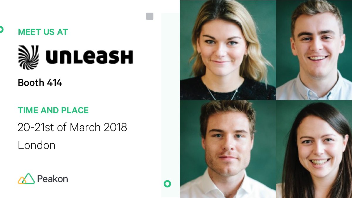 Are you at #UNLEASH18 today? Do you want to hear how the world of work is changing for the better thanks to #EmployeeEngagement? And how you can be a part of it? Then make sure you visit #Stand414 to find out more from our Peakons. You won't be disappointed... #PeopleAnalytics