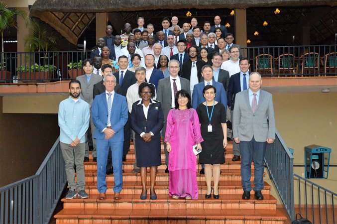 WCO_OMD's tweet photo. Réunion du GET-INI de l’#OMD en #Ouganda pour discuter de la norme mondiale d’un format de données INI
https://t.co/qkrjffY4sx
@URAuganda
#Douanes #Facilitation #LutteContreLaFraude https://t.co/Vznga3ISw4
