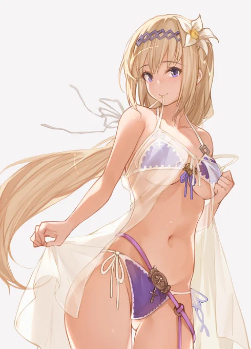 水着ジャンヌさん >///< 