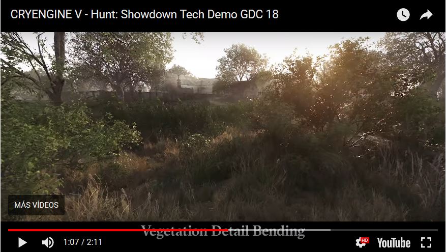 Noticias3Dcom's tweet photo. Demo técnica de Hunt: Showdown utilizando el CryEngine V #Noticias3D #CryEngineV https://t.co/T0NWDPWgr4 https://t.co/U5v6STJ9l9