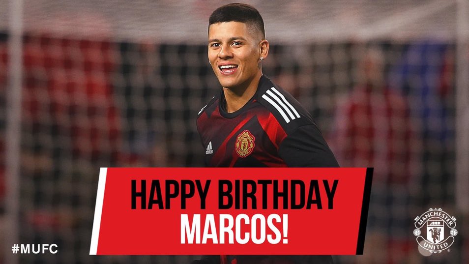 Happy birthday     Marcos Rojo       