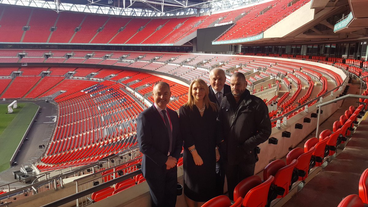 We are getting ready for #EEPG2018 <a href="/wembleystadium/">Wembley Stadium</a> <a href="/fredsirieix1/">Fred Sirieix</a> <a href="/hmpps/">HMPPS</a>